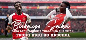 Bukayo Saka đang đánh rơi nhịp thăng hoa của mình trong màu áo Arsenal